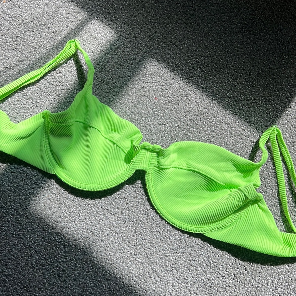 Neon Green OneOne Bikini Top